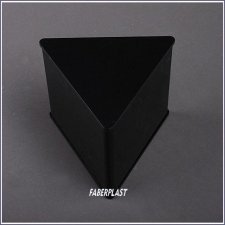 Boîte Plexiglas Noir Triangulair