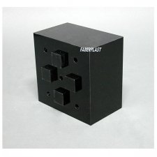 Jardinière plexiglas ZEN NOIR