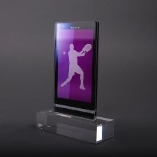 Trophée plexiglas SONY
