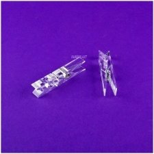 CLIP plexiglas transparent