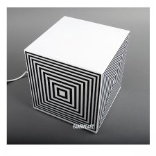 Lampe CUBE plexiglas blanche