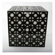 Lampe HANDER plexiglas transparent et noir