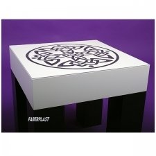 Table basse SAIDO de plexiglas et Foamapan