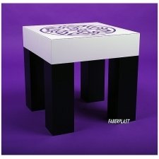 Table basse SAIDO de plexiglas et Foamapan