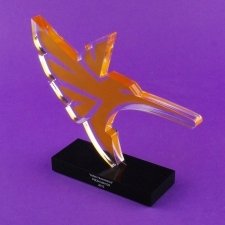 Tropheé plexiglas HUMMINBIRD