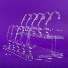 Présentoir plexiglas 10 MONTRES