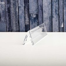 Porte visuel plexiglas PORTA NOMS DOUBLE