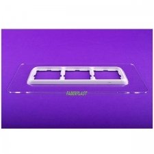 Plaque plexiglas INTERRUPTEURS TRIPLE