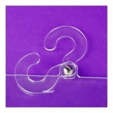 PORTE VISUEL PLEXIGLAS DOUBLE CINTRE