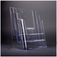 Porte Brochures A4 Vertical (3 NIVEAUX) MOD B