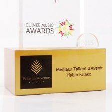 Tropheé plexiglas PALM CAMAYENE