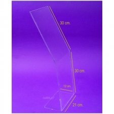 Porte visuel plexiglas MALTA