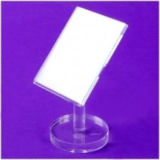 Porte visuel plexiglas carte de visite PREMIUM