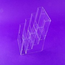 Porte Brochures A4 Vertical (4 NIVEAUX)