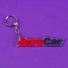 Porte Clés plexiglas AURACAR
