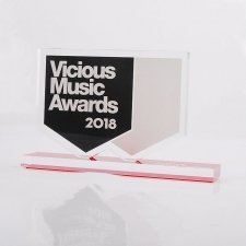Trophée plexiglas VICIOUS MUSIC AWARDS