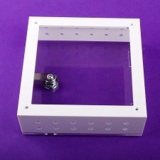 Coffres forts plexiglas THERMOSTAT blanc et transparent