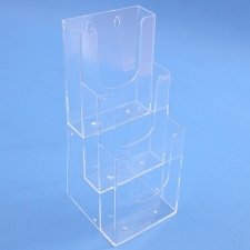 Porte Brochures 1/3 A4 Vertical (3 NIVEAUX)