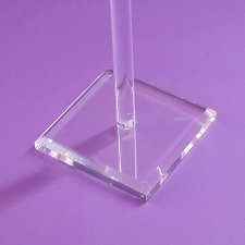 Pupitre exposition plexiglas BISEAU