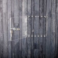 Boîte en plexiglas THERMOSTATS DE SÉCURITÉ avec entrée de tuyau