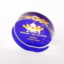 Bloc de plexiglas KLG Awards