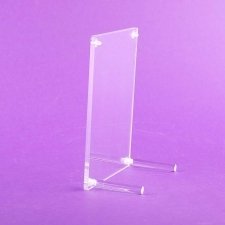 Porte feuille plexiglas présentoir BARRE transparent