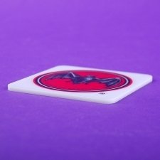 Sous verres imprimés en méthacrylate BACARDI