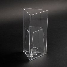 Portefeuilles en plexiglas 3 FICHES fixable