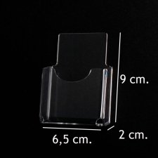 Porte cartes en plexiglas Mural