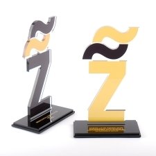 Trophées en plexiglas Z awards