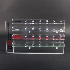 Présentoir en plexiglas NOF METAL COATINGS