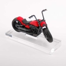 Cadeau CHOPPER imprimé en 3D et méthacrylate