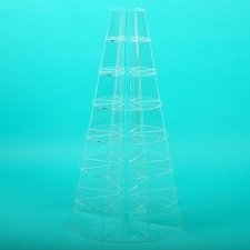 Présentoir pyramidal en méthacrylate