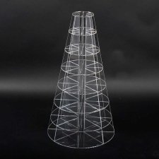 Présentoir pyramidal en méthacrylate
