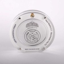 Bloc médaille R Madrid CF en méthacrylate