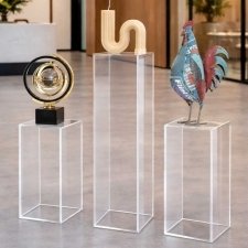 Colonnes en méthacrylate transparent HACHY III