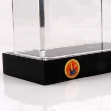 Présentoir Livre Plexiglas Mediaevalis