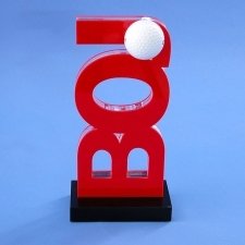 Trophée plexiglas BOJ