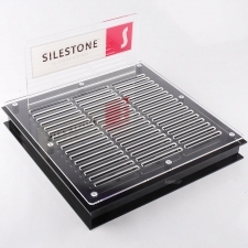 Présentoir &eacute;chantillon Plexiglas Silestone
