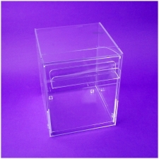 Conteneurs Alimentation Plexiglas Porte Battante