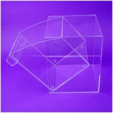 Conteneurs Alimentation Plexiglas Porte Battante