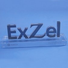 Trophée plexiglas ZURICH EXZEL