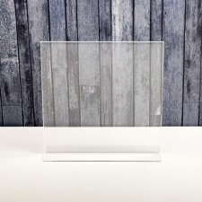 Porte Visuel plexiglas DEUX FACES