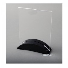 Display portevisuel plexiglas COURBE NOIRE