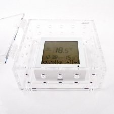 Coffres forts plexiglas THERMOSTAT transparent