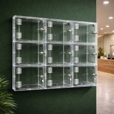 Casier INDIVIDUEL en méthacrylate transparent