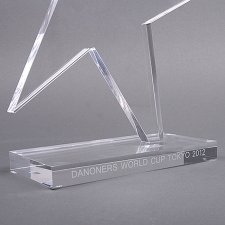 Trophée Plexiglas DANONE World Cup