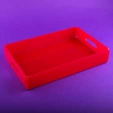 Plateau plexiglas FUCHSIA