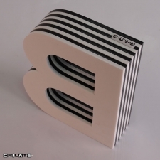 Serre-livres plexiglas CRILATE B