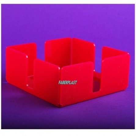 Porte Serviettes Table PLEXIGLAS FUCHSIA II